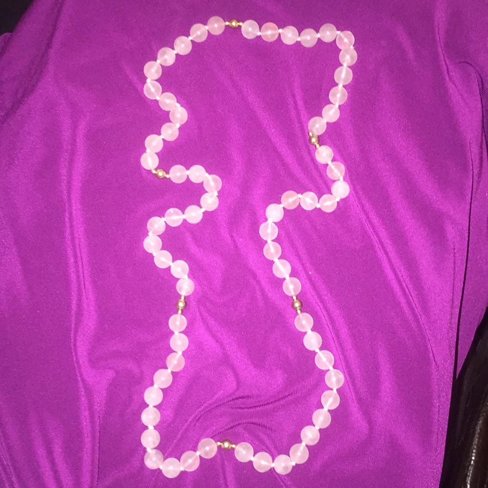 ⭐️Rose Quartz necklace⭐️